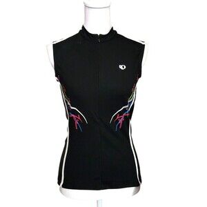 Pearl Izumi Select Cycling Jersey Sleeveless Black w/ Colorful Graphic Size M